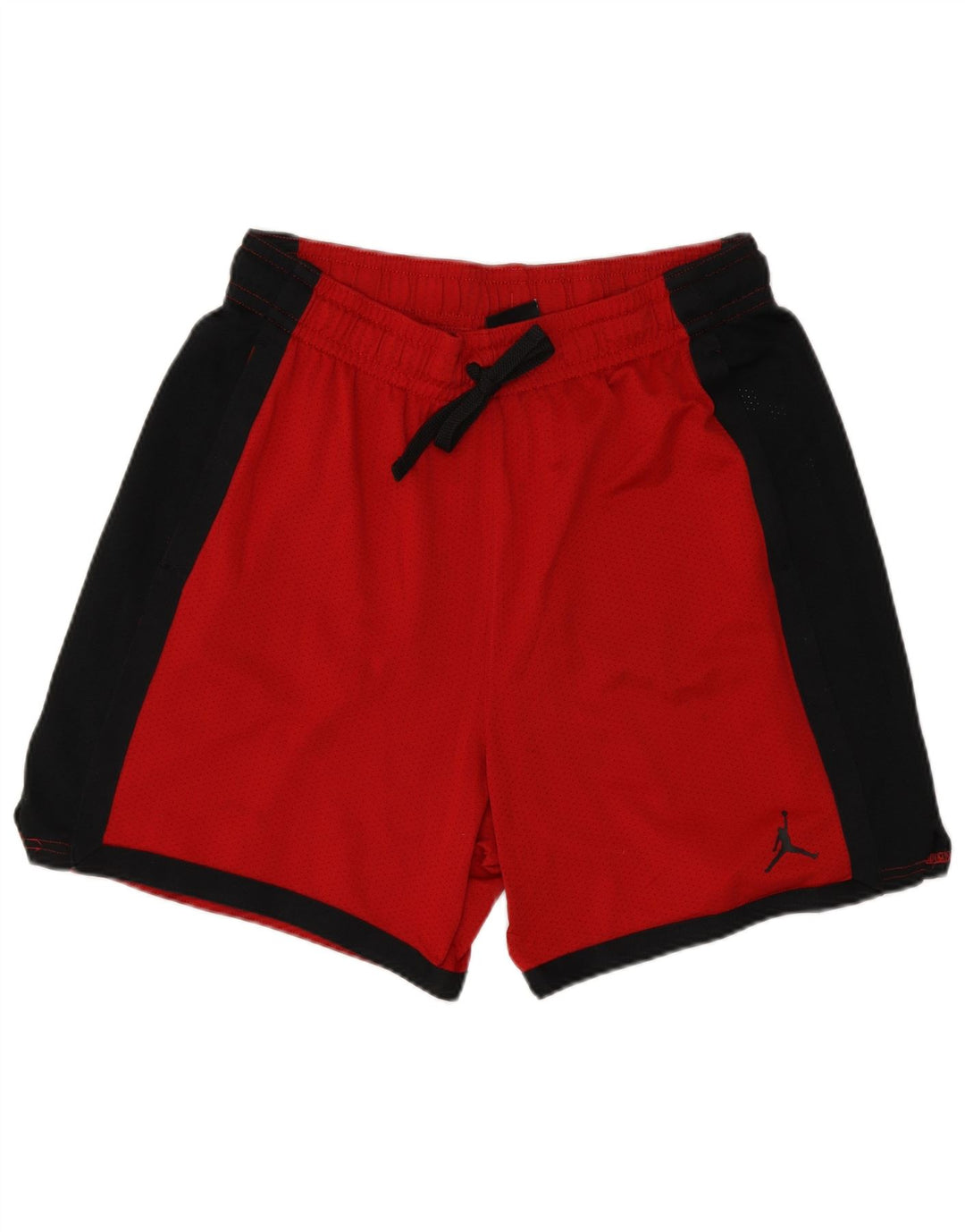 Jordan Herren-Sportshorts XL, rotes Farbblock-Polyester