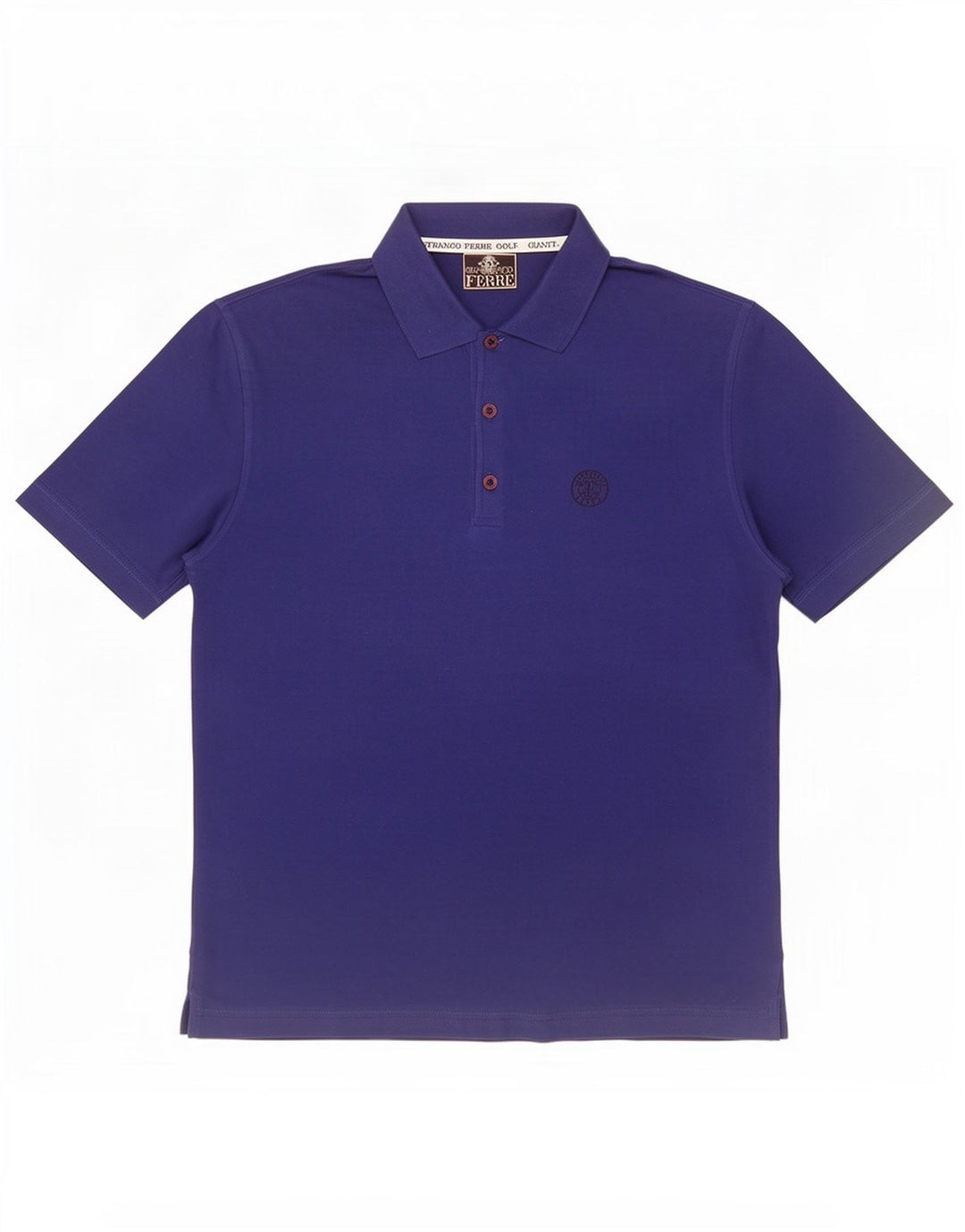 Gianfranco Ferre Herren Poloshirt XL Blau Baumwolle