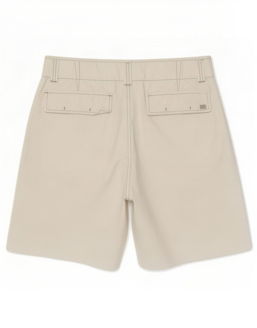 Murphy & Nye Herren-Chinoshorts, Größe L, W34, weiße Baumwolle