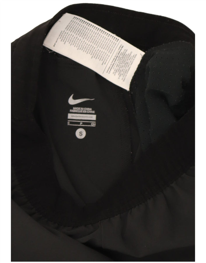 Nike Herren-Sportshorts mit Grafik, Größe S, Schwarz, Farbblock-Polyester
