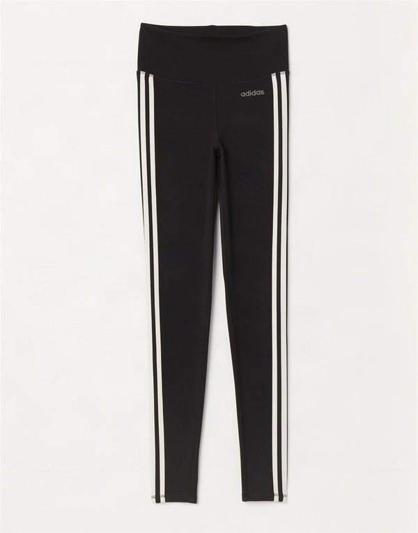 Adidas Damen Climalite Leggings UK 4/6 XS Schwarz Polyester