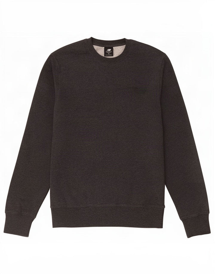 New Balance Herren Sweatshirt Pullover Mittelgrau