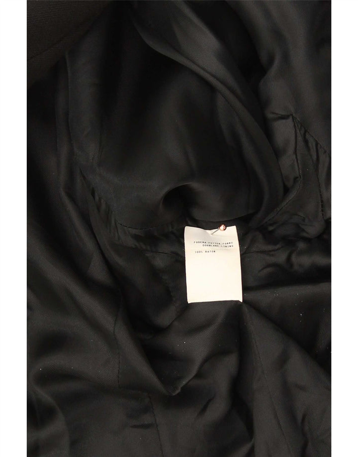 Philosophy Di Alberta Ferretti Damen Mantel UK 12 Medium Schwarz