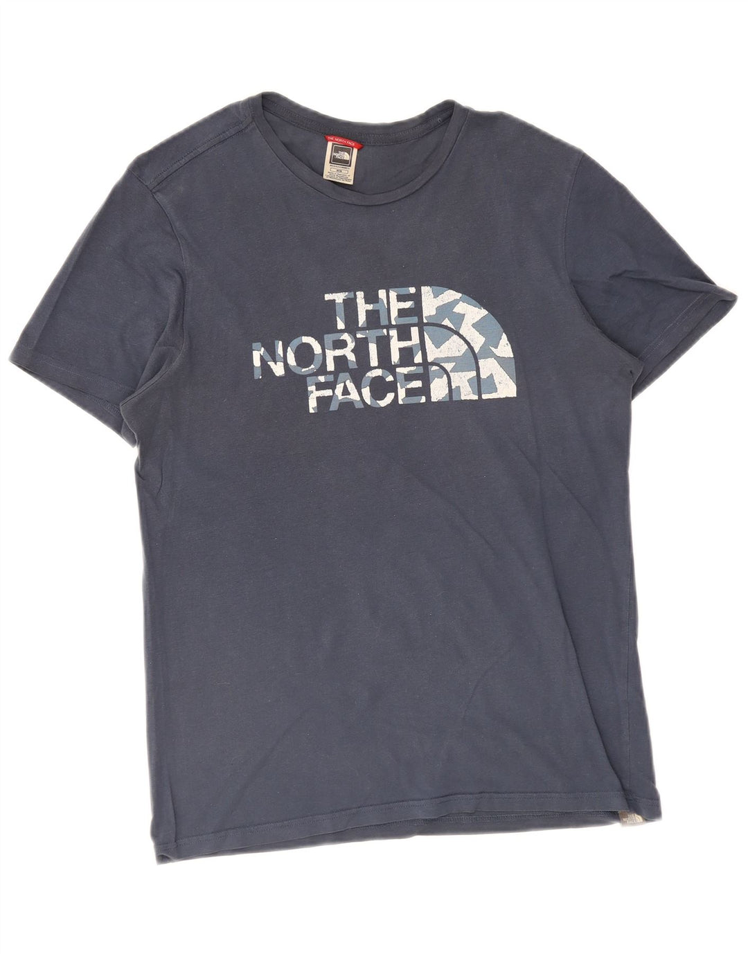 The North Face Herren Grafik-T-Shirt-Oberteil Mittelblau