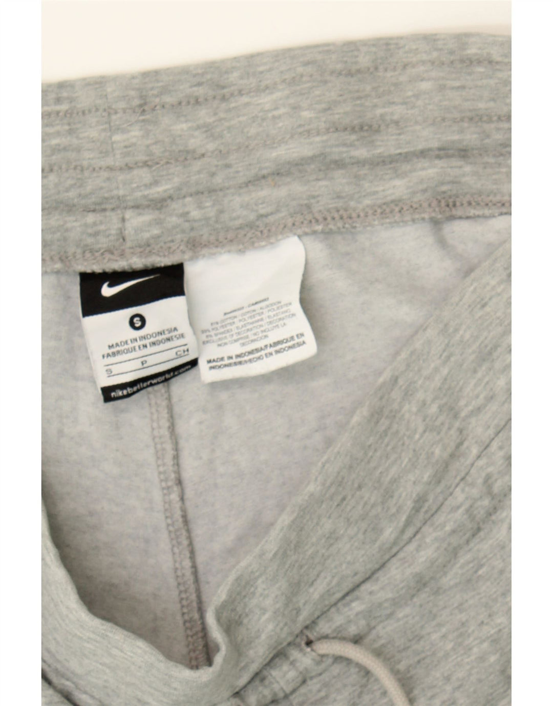 NIKE Womens Sport Shorts UK 10 Small  Grey Cotton Vintage Nike and Second-Hand Nike from Messina Hembry 