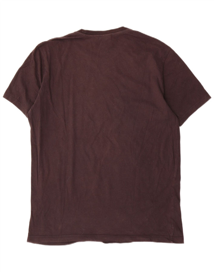 Champion Herren-T-Shirt mit Grafik, Größe L, Braun
