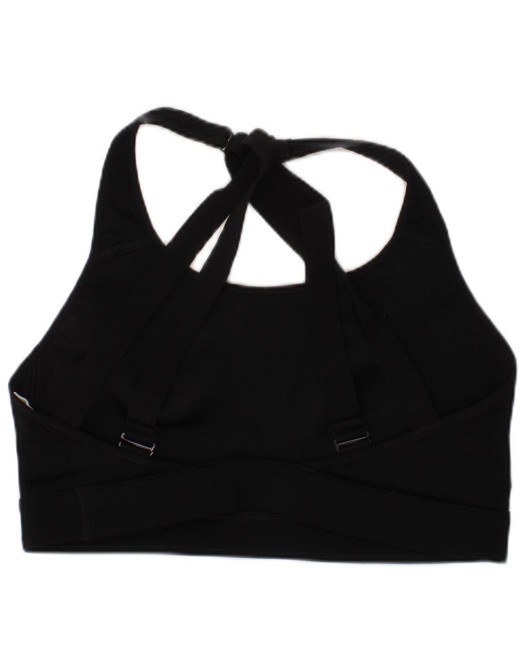 NIKE Womens Sport Bra Vest Top Small Black