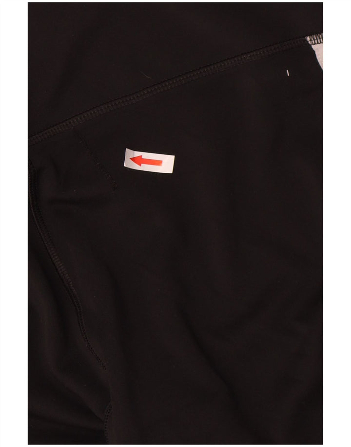Adidas Damen Climalite Capri Leggings UK 12/14 Medium Schwarz
