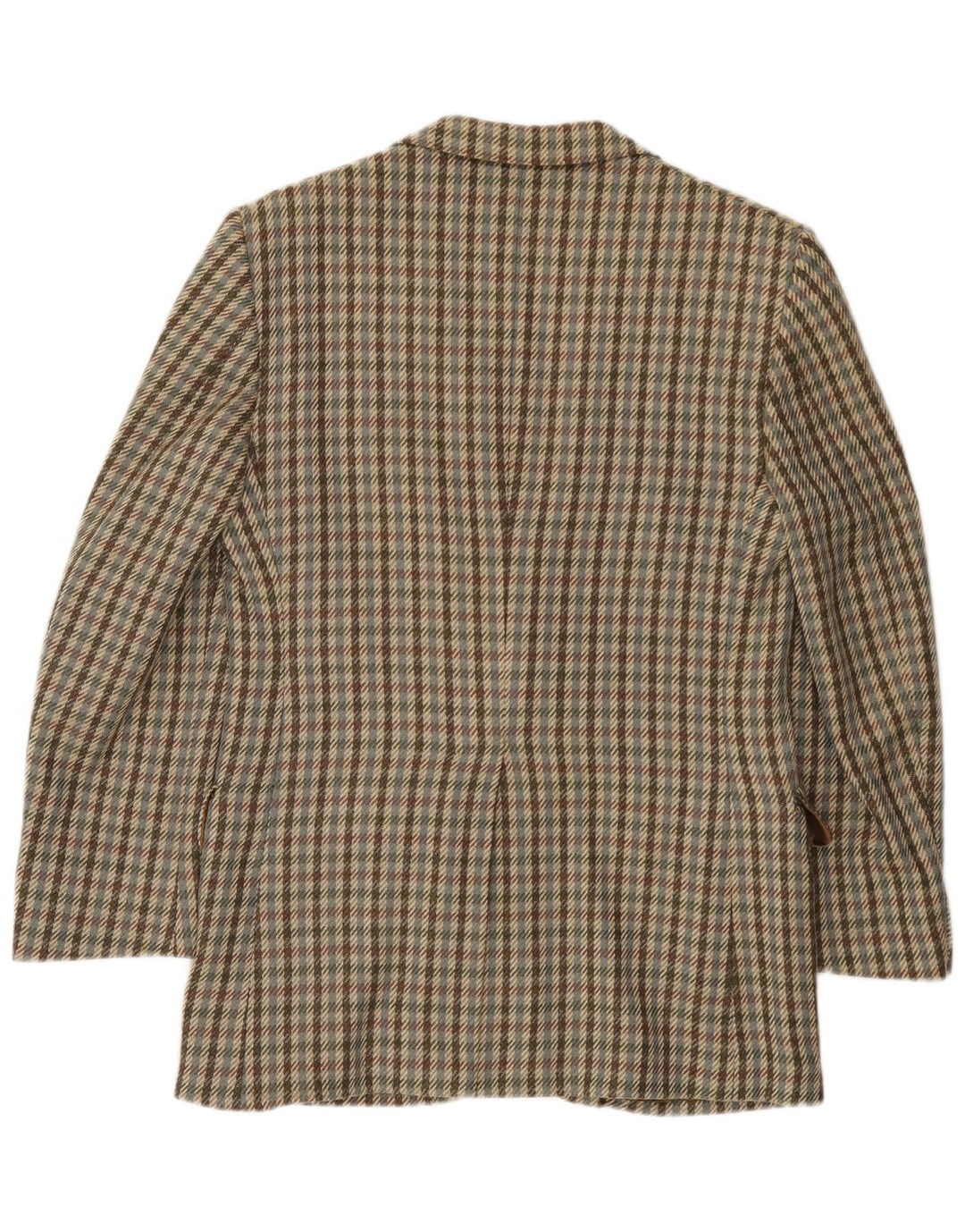 Aquascutum Herren-Blazer mit 2 Knöpfen, Gr. 36, klein, mehrfarbig, Kaschmir