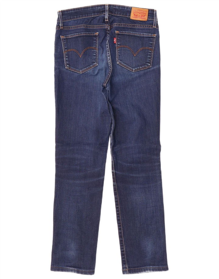 Levi's Damen 712 Slim Jeans W27 L27 Blaue Baumwolle