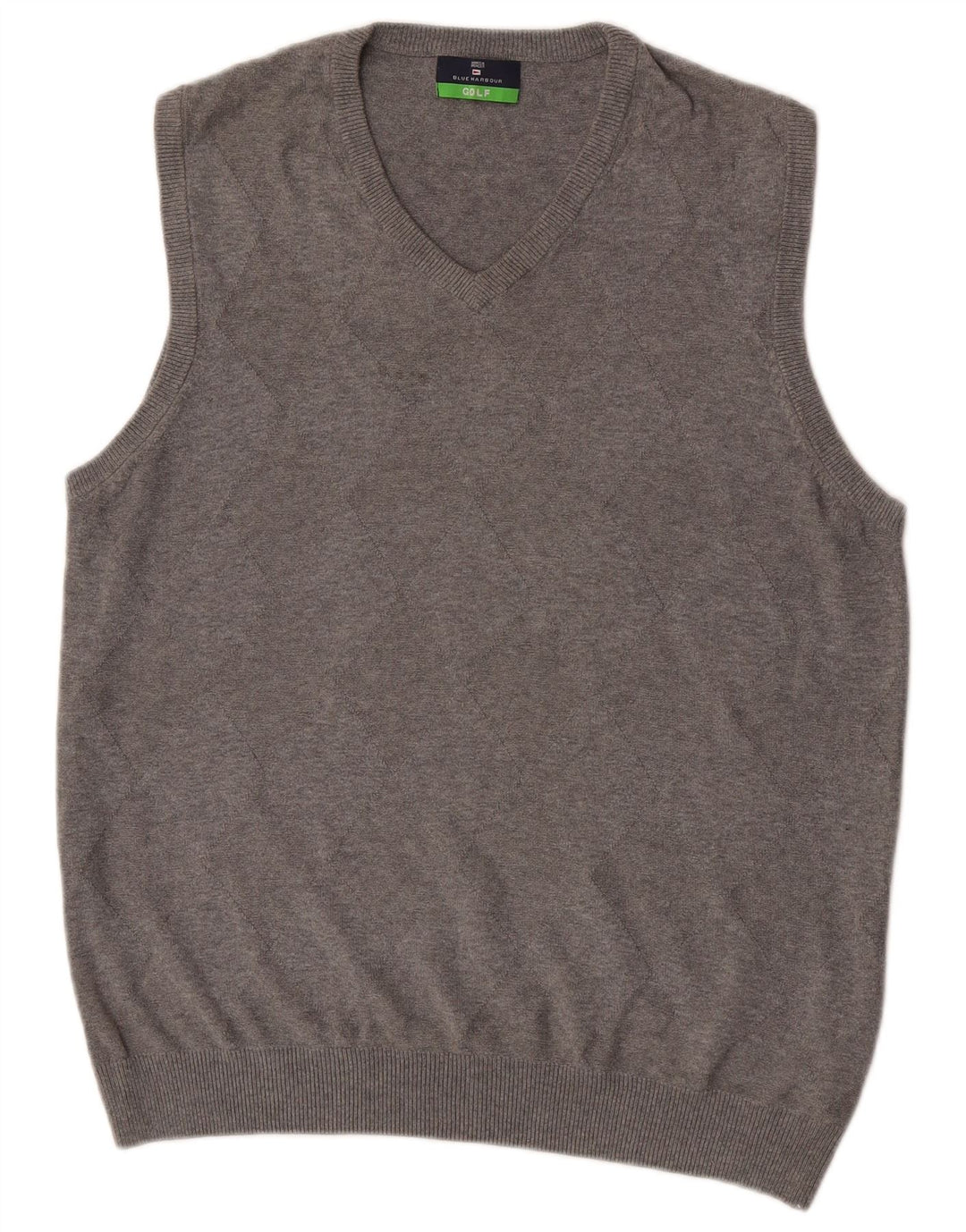MARKS & SPENCER Herren Blue Harbour Vest Tank Top UK 38/40 Mittelgrau