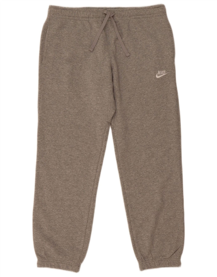 Nike Herren-Trainingshose, Jogginghose, mittelgraue Baumwolle