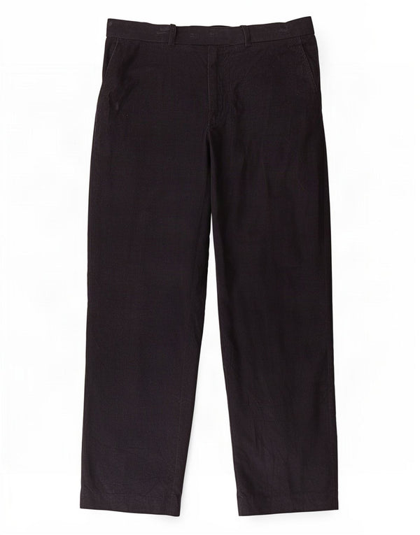 Gerade Cordhose für Herren von Marks & Spencer, Breite 36, Länge 31, Marineblau, Baumwolle