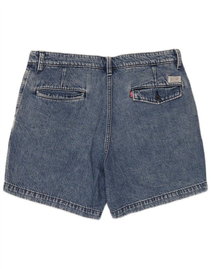 Levi's Damen-Jeans-Chino-Shorts, W34, groß, blaue Baumwolle
