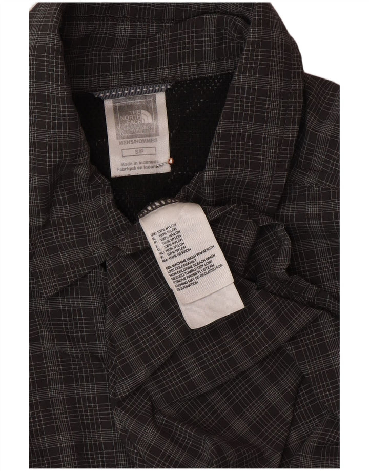 THE NORTH FACE Herrenhemd Small Grey Check Nylon