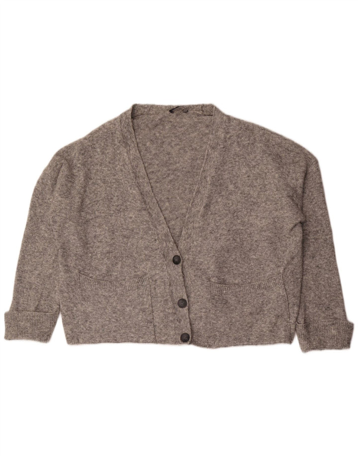 Marks & Spencer Damen-Strickjacke in Übergröße, Gr. 18, XL, Grau meliert