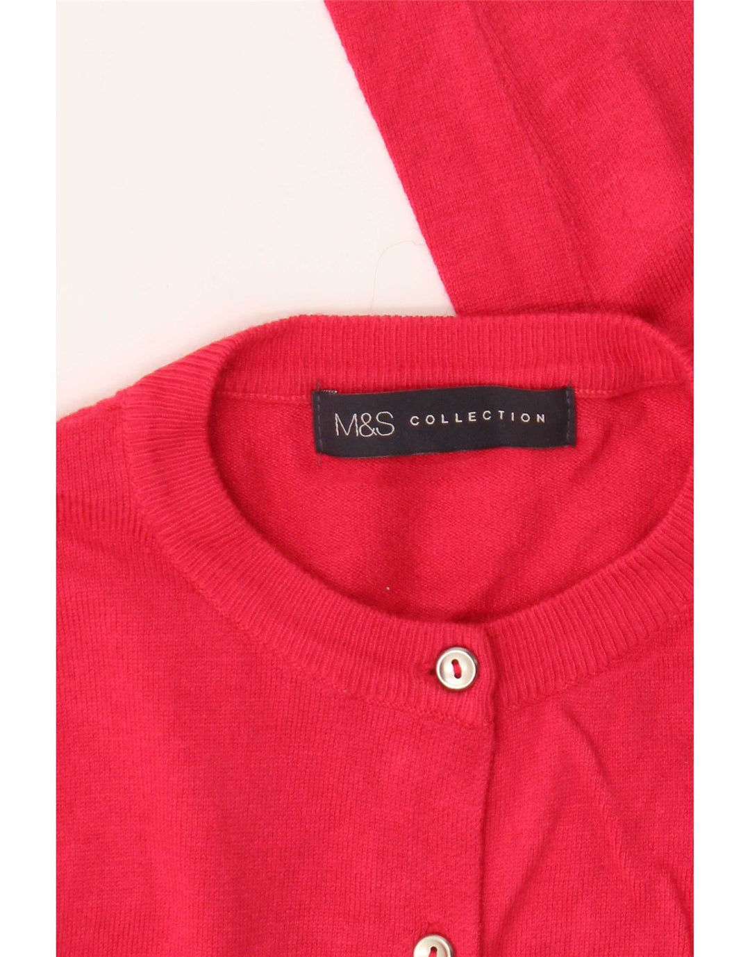 Marks & Spencer Damen-Cardigan-Pullover UK 10 Small Pink