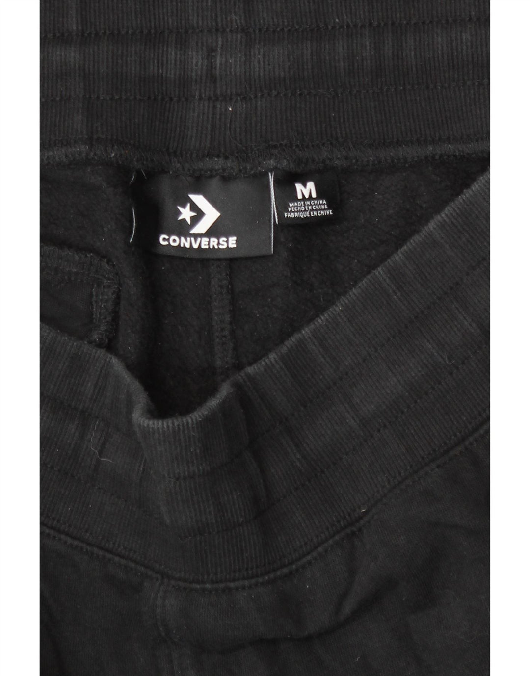 Converse Herren Trainingshose Jogger Medium Schwarz