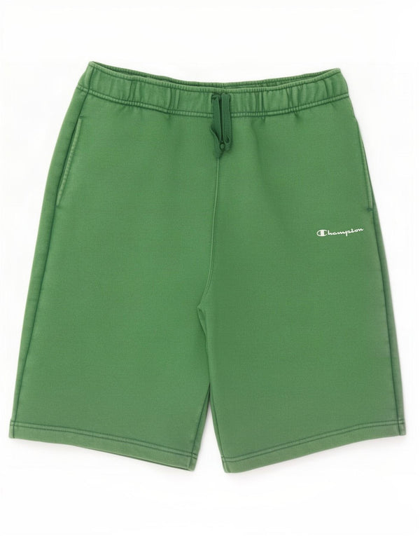 Champion Herren-Sportshorts, große grüne Baumwolle