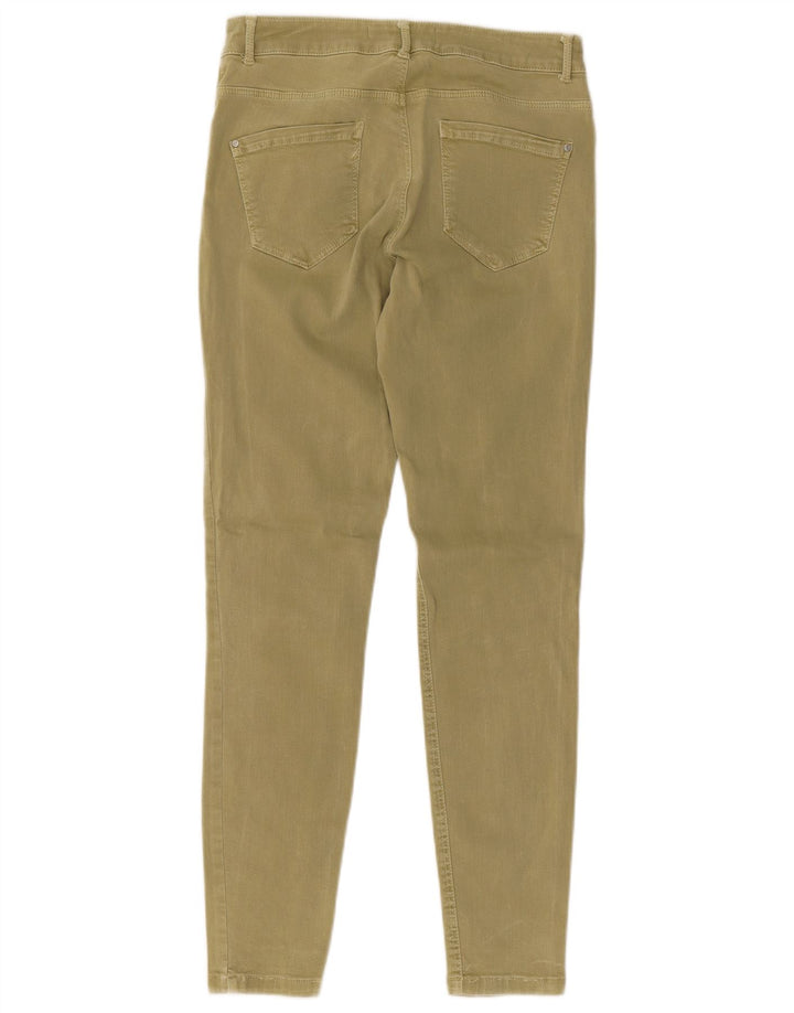 ZARA Damen Skinny Jeans EU 40 Medium W30 L27 Khaki