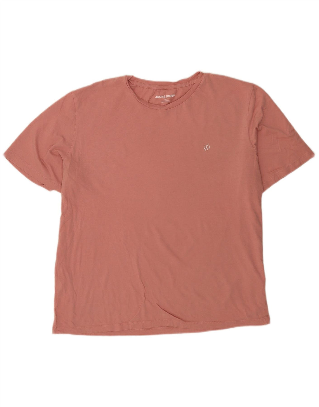 Jack & Jones Herren T-Shirt Top 2XL Rosa Baumwolle