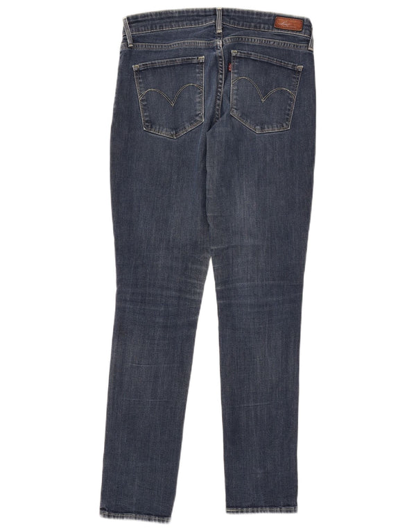 LEVI'S Womens Demi Curve Skinny Jeans  W29 L32 Blue Cotton