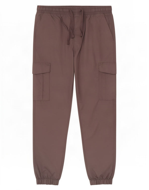 French Connection Herren-Jogginghose, Cargohose, Größe M, W32, L29, Grau, Polyester
