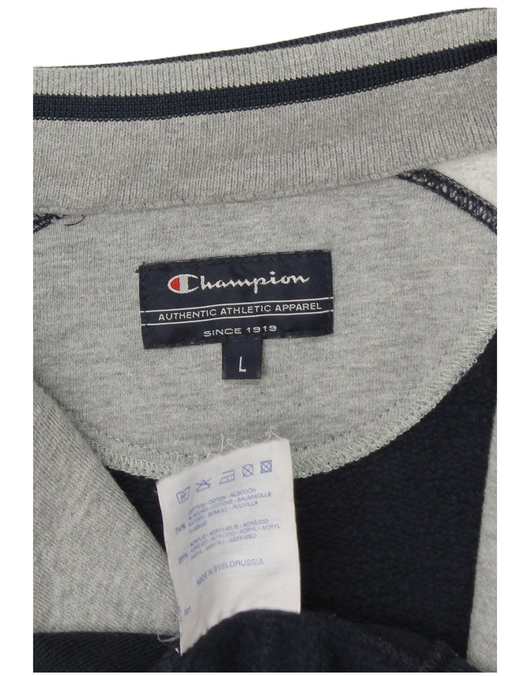 Champion Herren Heritage Classics Trainingsanzug-Oberjacke, Größe L, Marineblau