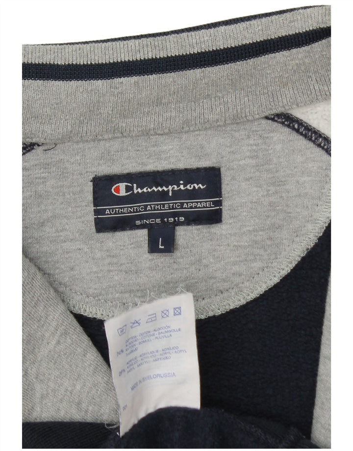 Champion Herren Heritage Classics Trainingsanzug-Oberjacke, Größe L, Marineblau