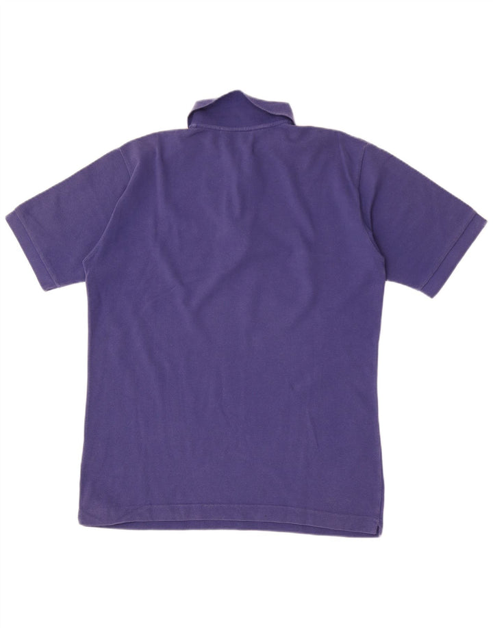 Kappa Herren-Poloshirt aus mittelvioletter Baumwolle
