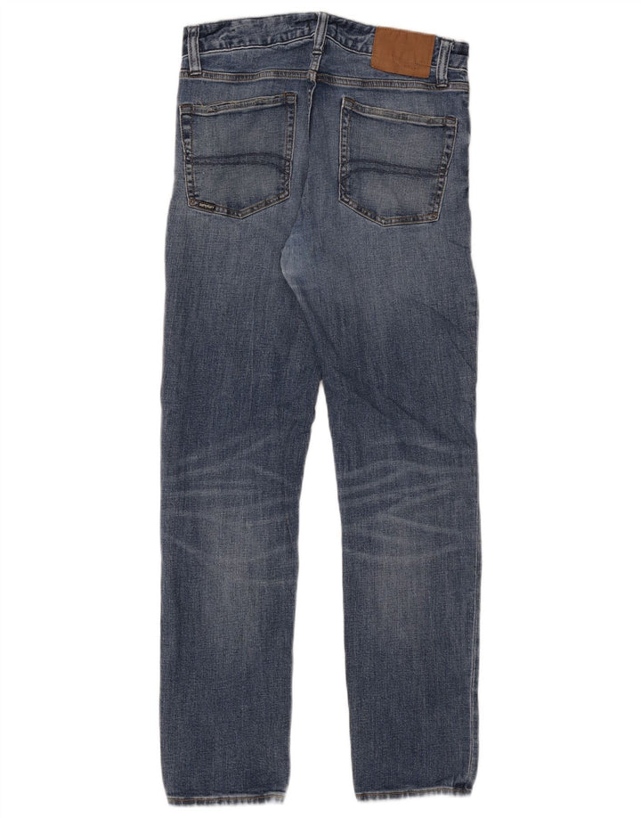 Superdry Damen Distressed Slim Jeans W30 L29 Blaue Baumwolle