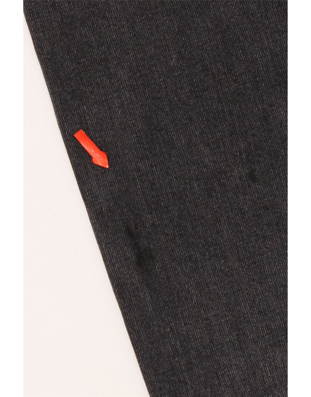 Topshop Damen Slim Jeans W32 L31 Schwarze Baumwolle
