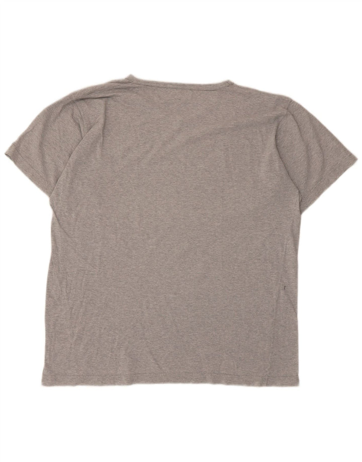 Calvin Klein Jeans Herren T-Shirt Top Large Grau meliert