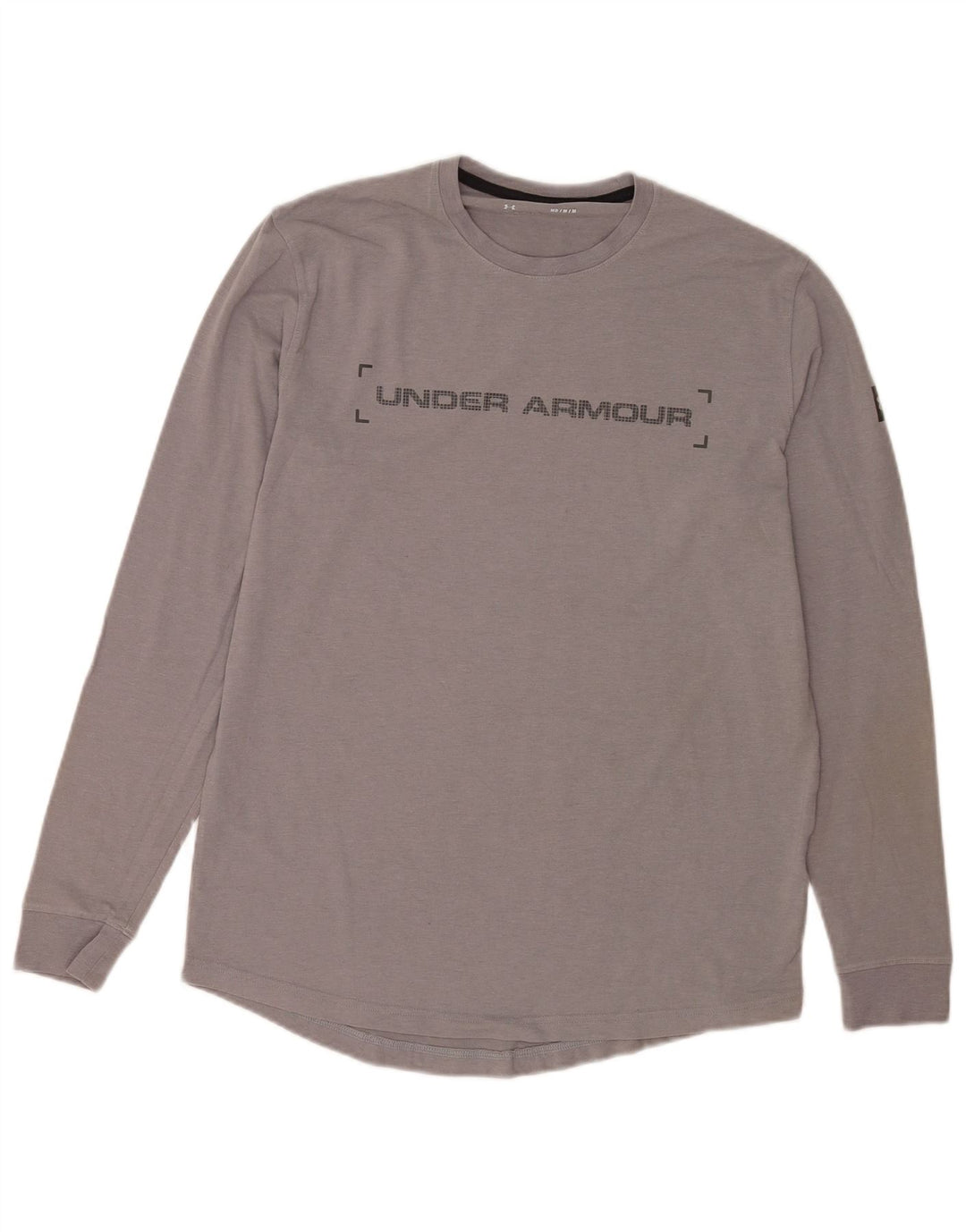 Under Armour Herren Graphic Top Langarm Mittelgrau