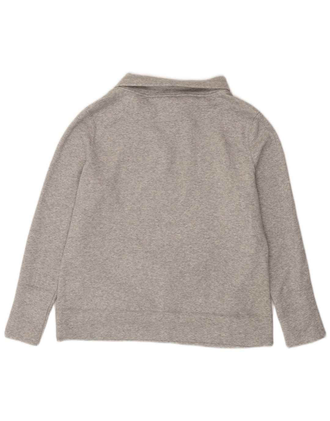 PUMA Damen Graphic Roll Neck Sweatshirt Pullover UK 16 Large Grau meliert