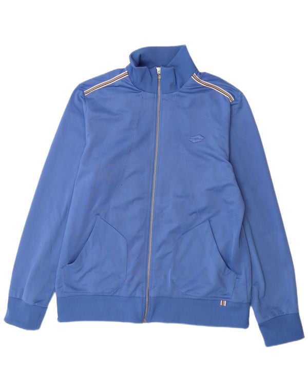 Lotto Mens Tracksuit Top Jacket XL Blue