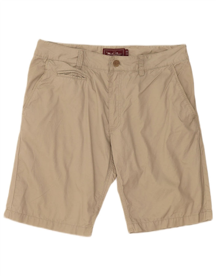 Marlboro Classics Herren Chinoshorts EU 50 Large W36 Khaki