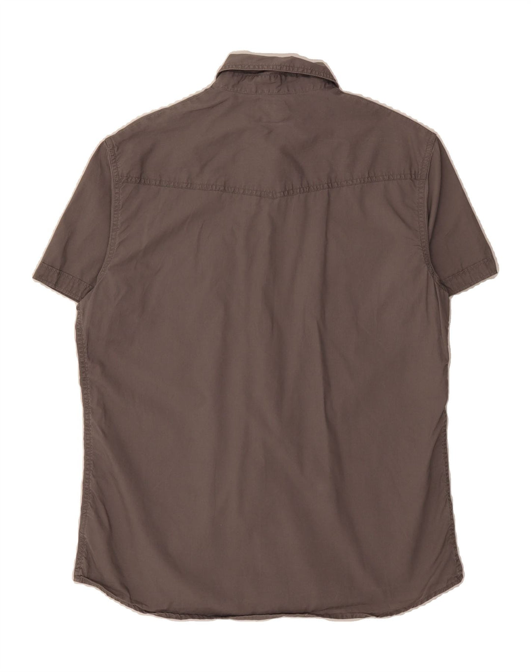 CONVERSE Mens Short Sleeve Shirt Medium Grey Cotton Vintage Converse and Second-Hand Converse from Messina Hembry 