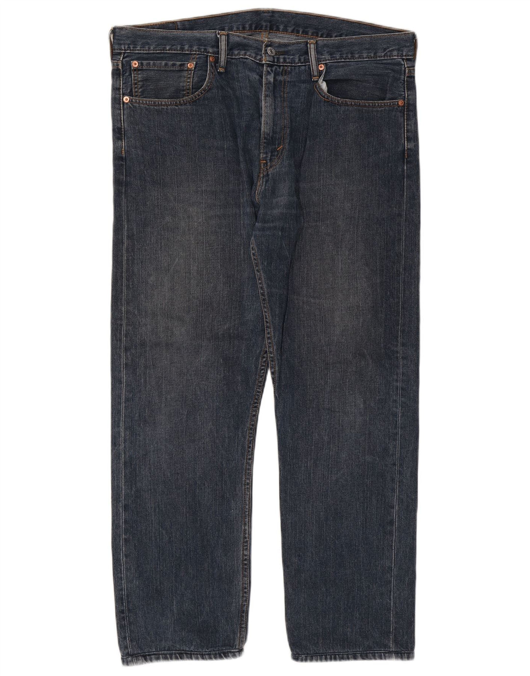 Levi's Herren 508 Straight Jeans W36 L29 Marineblau Baumwolle