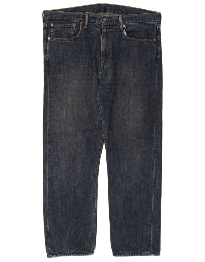 Levi's Herren 508 Straight Jeans W36 L29 Marineblau Baumwolle
