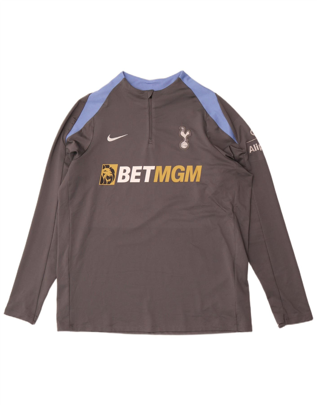 Nike Herren Tottenham Hotspur Graphic Pullover-Trainingsanzug-Oberteil XL Grau