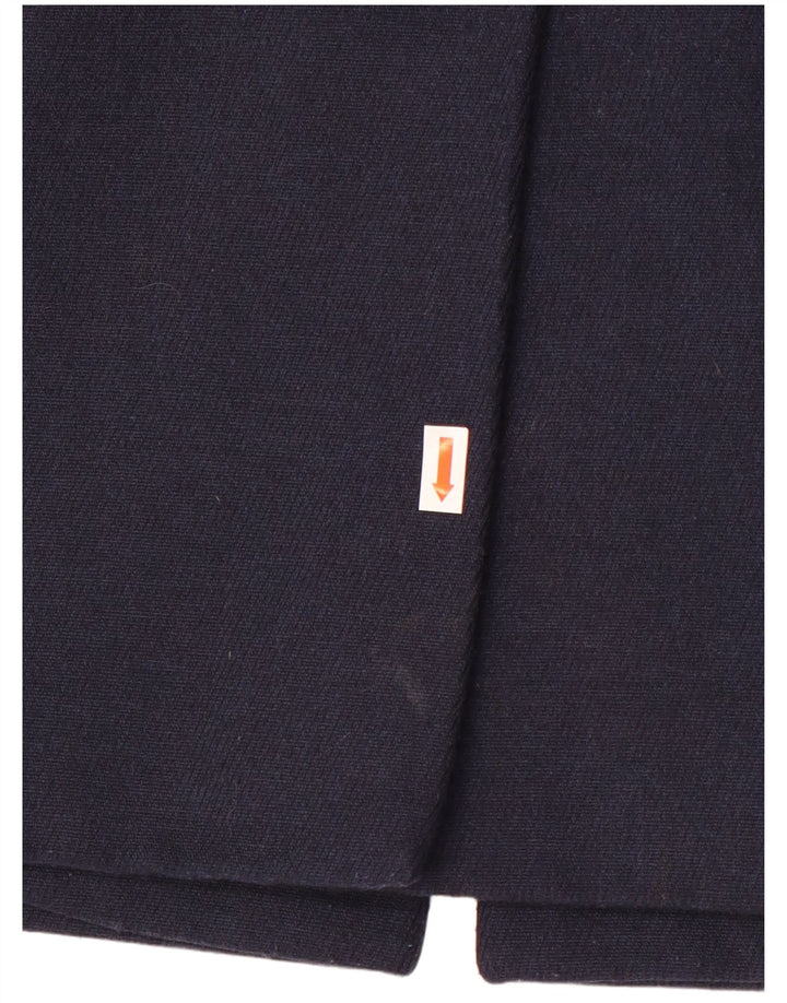 Hobbs Damen Longline 1-Knopf-Blazerjacke UK 8 Small Marineblau Polyester