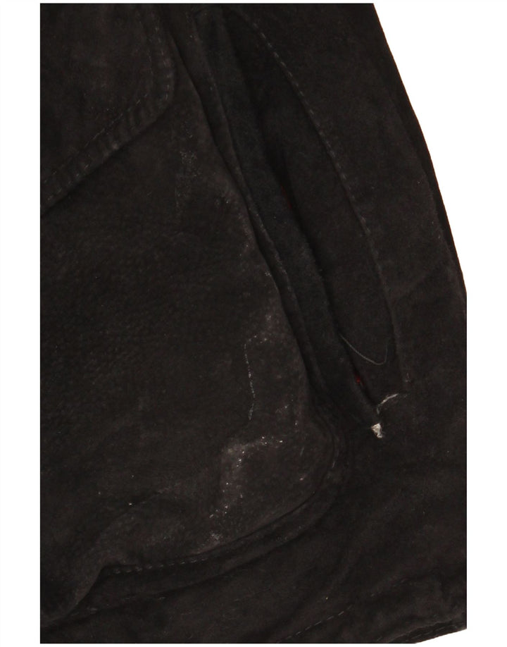 DINO' Z Damen Übergroßer Windjacke mit Kapuze, UK 14, Mittelschwarz