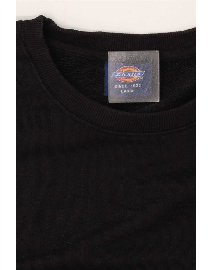 Dickies Herren-Sweatshirt, Pullover, Größe L, Schwarz