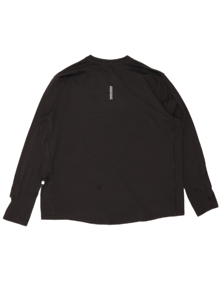 Nike Herren Dri Fit Top Langarm XL Schwarz