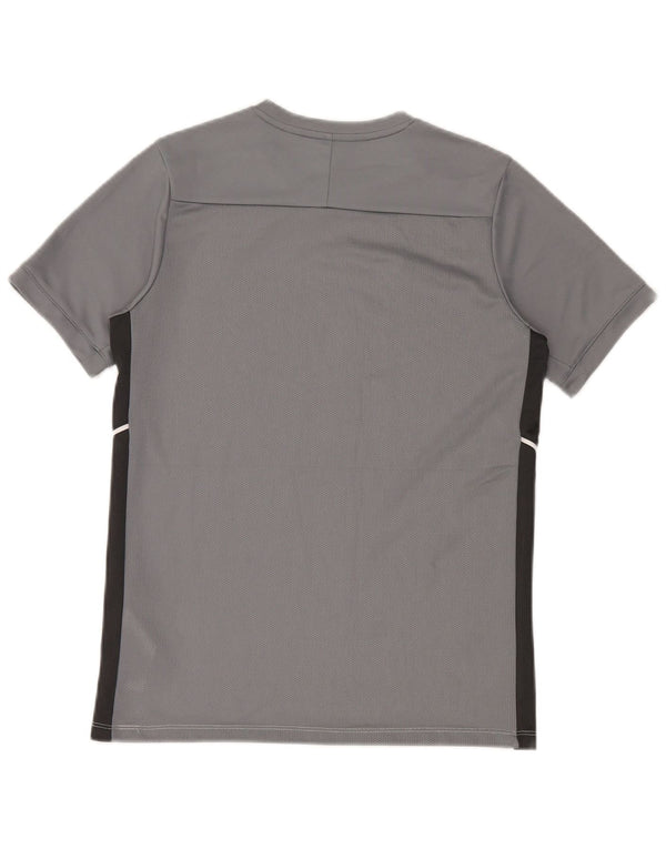 Nike Dri Fit T-Shirt für Jungen, 13–14 Jahre, XL, weißes Farbblock-Polyester