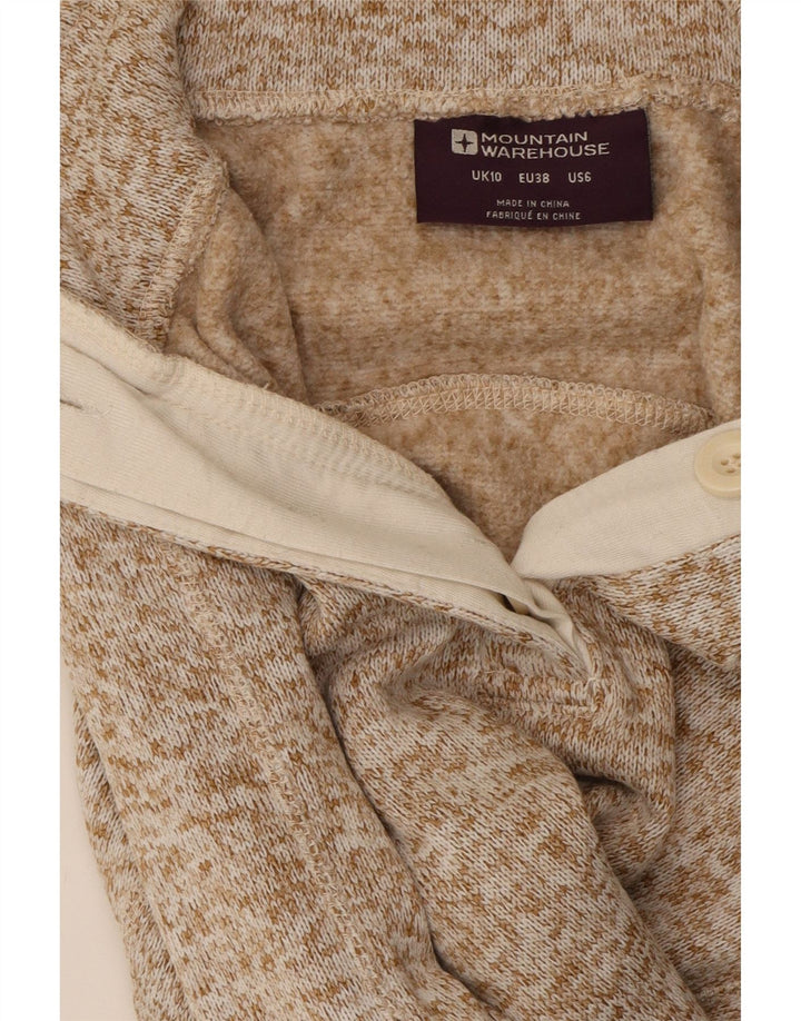 MOUNTAIN WAREHOUSE Womens Button Neck Jumper Sweater UK 10 Small  Beige Vintage Mountain Warehouse and Second-Hand Mountain Warehouse from Messina Hembry 
