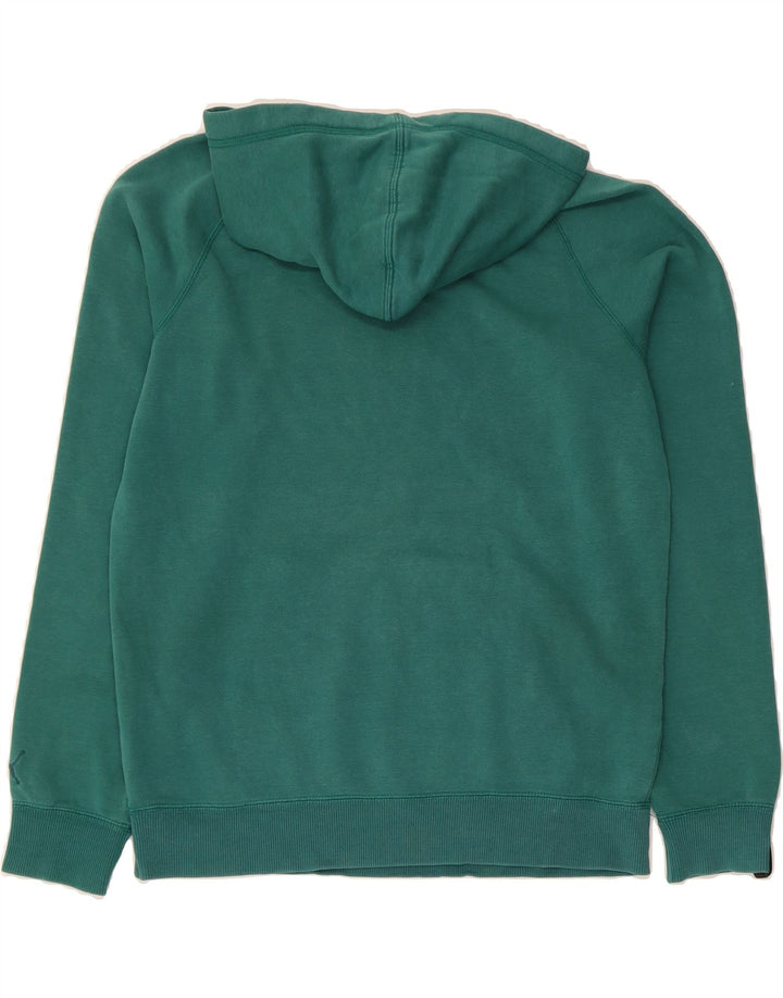 PUMA Mens Graphic Hoodie Jumper Medium Green Cotton Vintage Puma and Second-Hand Puma from Messina Hembry 