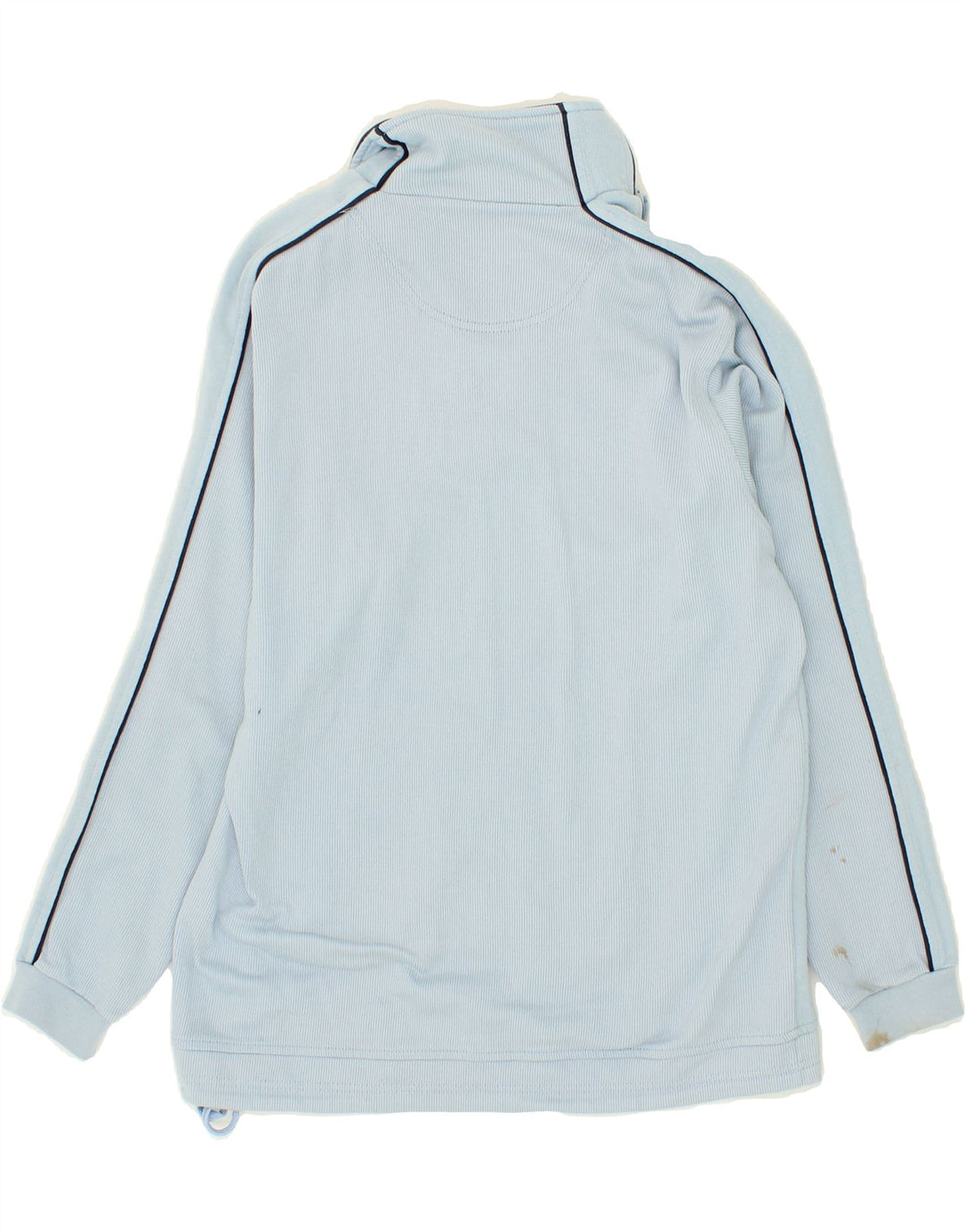 CHAMPION Mens Zip Neck Sweatshirt Jumper Medium Blue Cotton Vintage Champion and Second-Hand Champion from Messina Hembry 