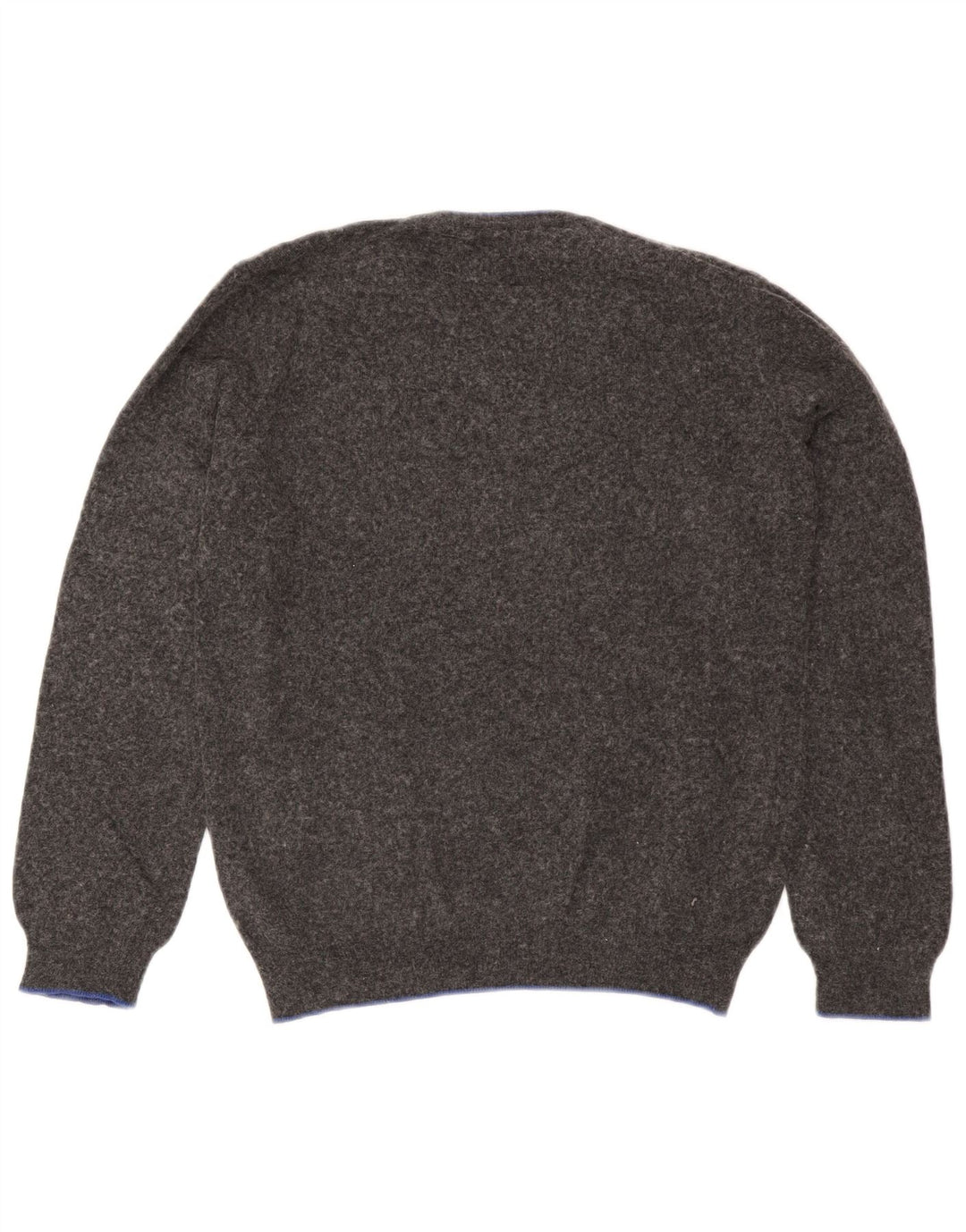 North Sails Herren-Pullover mit V-Ausschnitt, mittelgraues Polyamid